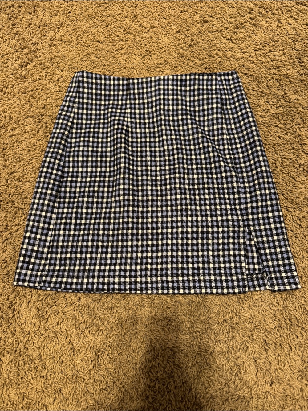Wild Fable Navy and White Mini Skirt